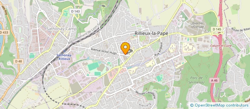 localisation de l'entreprise SOC PROMOTION RECHERCHE INGENIERIE à RILLIEUX-LA-PAPE