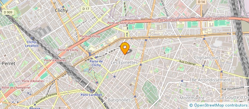 localisation de l'entreprise SOC PROSPEC EXPORT MACHINE ET BIENS INDU à PARIS