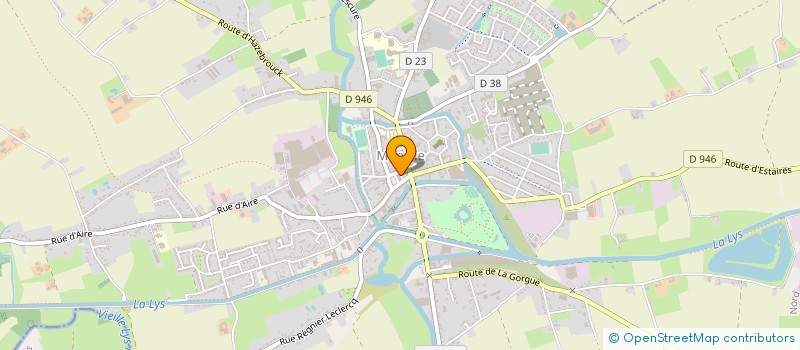 localisation de l'entreprise SOC PROTECT ANIMAUX VALLEE DE LA LYS  METEREN