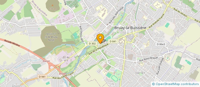 localisation de l'entreprise SOC PROTECTION AUDITEURS ANIMATEURS  BRUAY-LA-BUISSIERE