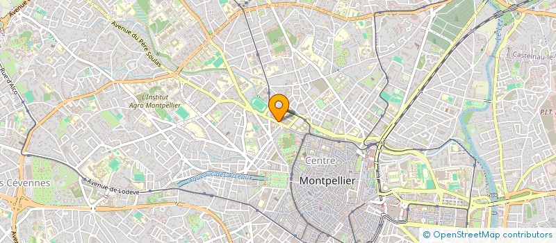 localisation de l'entreprise SOC PROTECTION NATURE LANGUEDOC ROUSS  MONTPELLIER