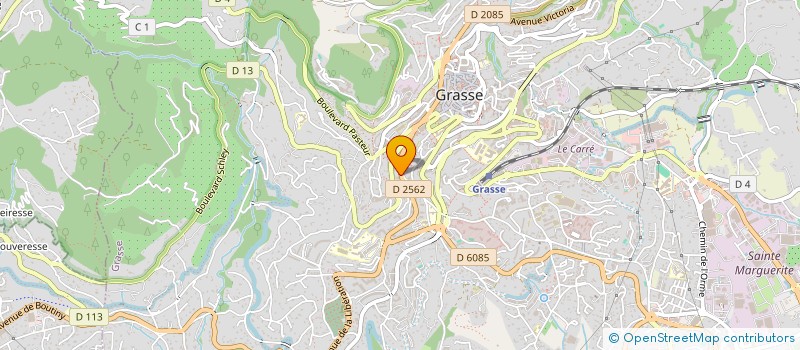 localisation de l'entreprise SOC PROVENCALE DE CONTROLE AUTOMOBILE  GRASSE
