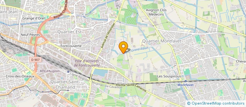 localisation de l'entreprise SOC PROVENCALE DE DISTRIBUTION  AVIGNON