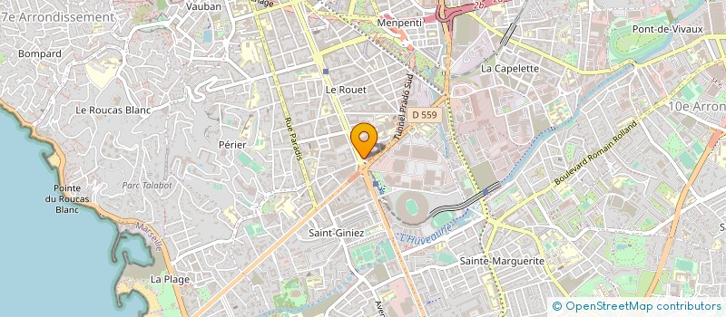 localisation de l'entreprise SOC PROVENCALE DE GESTION à MARSEILLE