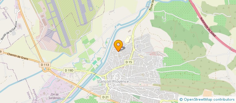 localisation de l'entreprise SOC PROVENCALE MAINTENANCE INDUSTRIELLE  LANCON-PROVENCE