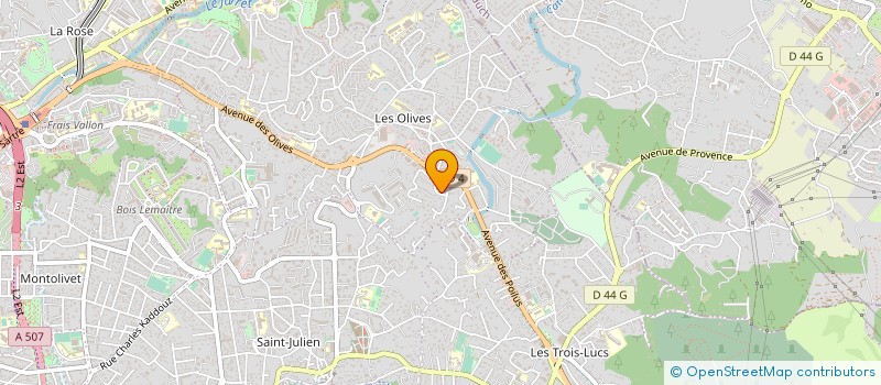 localisation de l'entreprise SOC PROVENCALE MODERNISATION BATIMENT à MARSEILLE