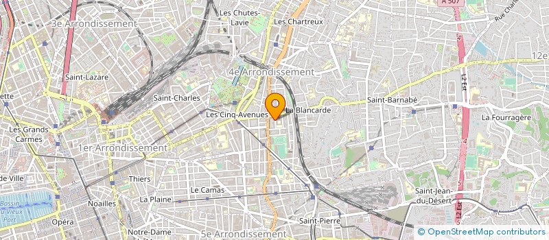 localisation de l'entreprise SOC PROVENCALE PLOMBERIE ET ELECTRICITE à MARSEILLE