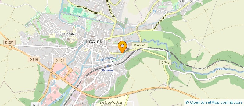 localisation de l'entreprise SOC PROVINOISE D INFORMATIQUE ET GESTION  PROVINS