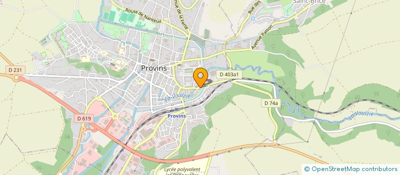 localisation de l'entreprise SOC PROVINOISE EXPER COMPTA COMMER AGRIC à PROVINS