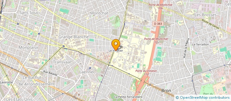 localisation de l'entreprise SOC PSYCHO MEDICALE LANGUE FRANCAISE à BRON