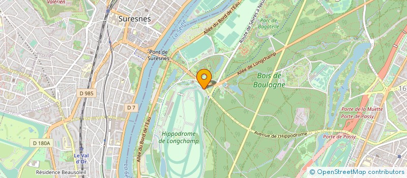 localisation de l'entreprise SOC PUBLICITE ANDRE BAHRY  PARIS