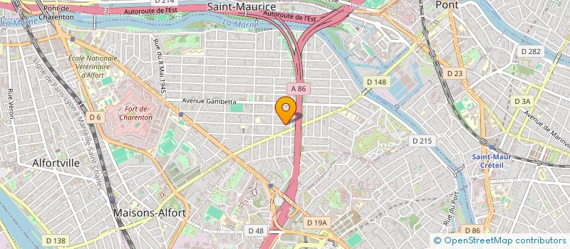 localisation de l'entreprise SOC PUBLICITE IMPRIMERIE DISTRIBUTION à MAISONS-ALFORT