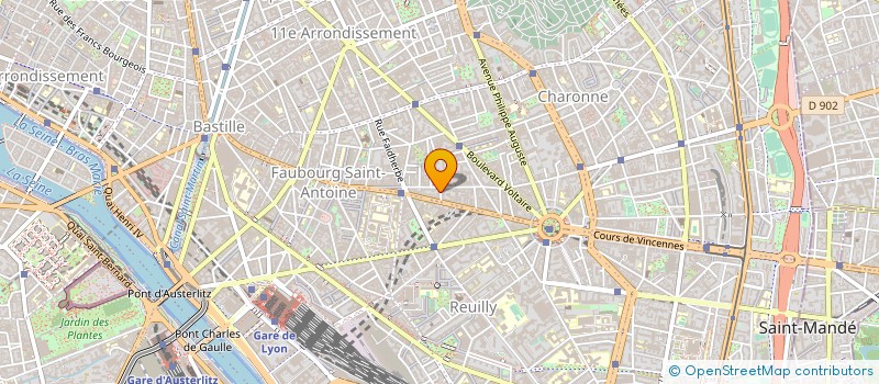 localisation de l'entreprise SOC PUBLICITE PRESSE GRATUITE  PARIS