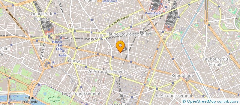 localisation de l'entreprise SOC PUBLICITE ROGER BLEY  PARIS