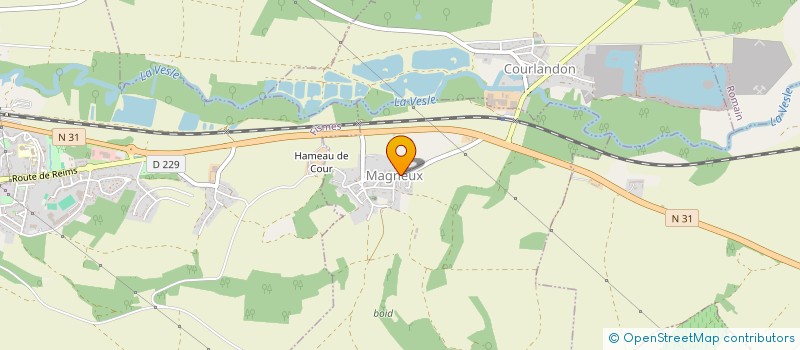 localisation de l'entreprise SOC QUIRAT EN VOILIER AUTOUR D'UN MONDE  FAVEROLLES-ET-COEMY