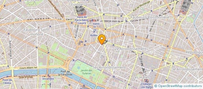 localisation de l'entreprise SOC R D T à PARIS