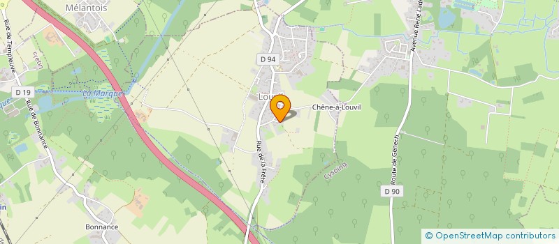 localisation de l'entreprise SOC R.H.I.D  LOUVIL