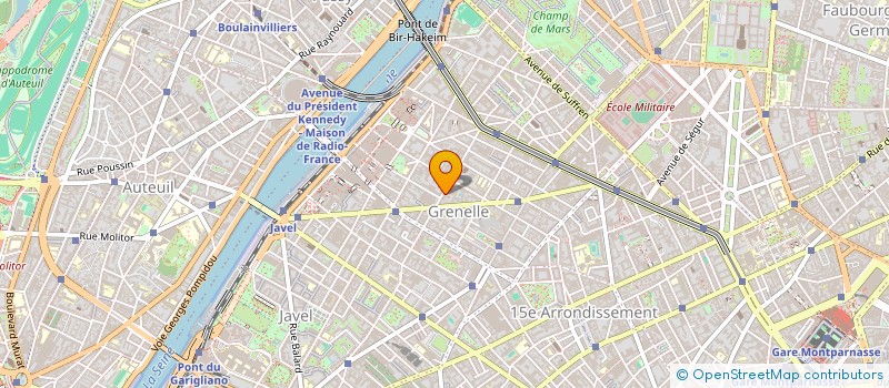 localisation de l'entreprise SOC R J GOUET  PARIS