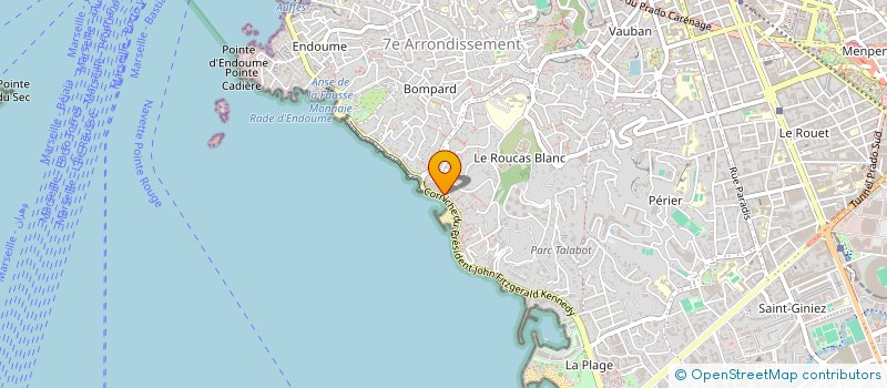 localisation de l'entreprise SOC R RECOULY IMMOBILIER à MARSEILLE 7
