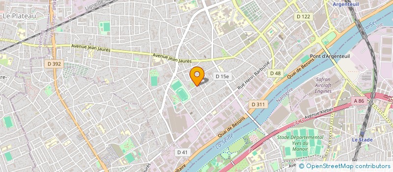 localisation de l'entreprise SOC R Y G à ARGENTEUIL