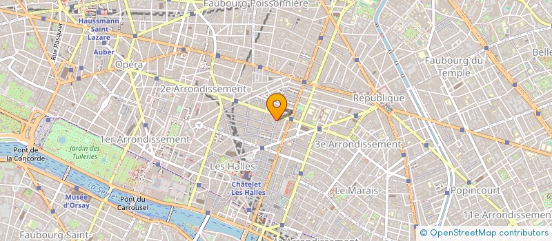 localisation de l'entreprise SOC RANA  PARIS