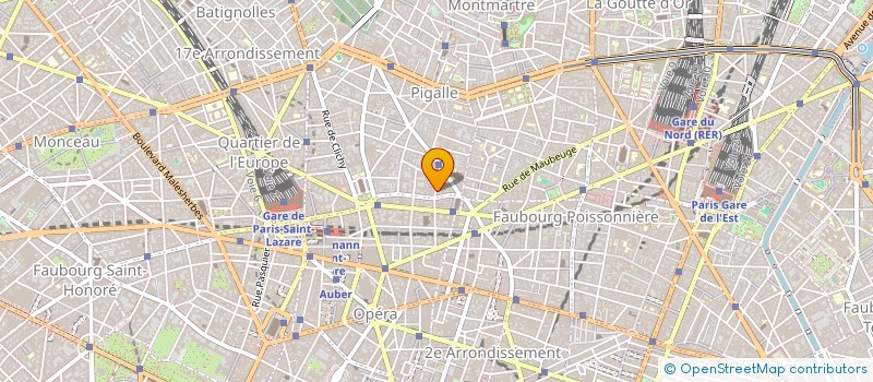 localisation de l'entreprise SOC RAPID'LUNCH  PARIS