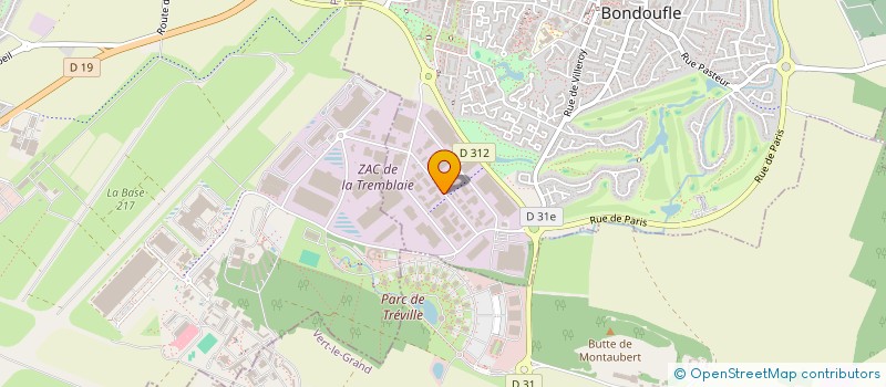 localisation de l'entreprise SOC RATION DIFFUS TECHNIQUE COMMERCIALE  BONDOUFLE