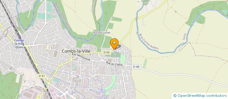 localisation de l'entreprise SOC RAVALEMENT MACONNER REGION PARISIENN  COMBS-LA-VILLE