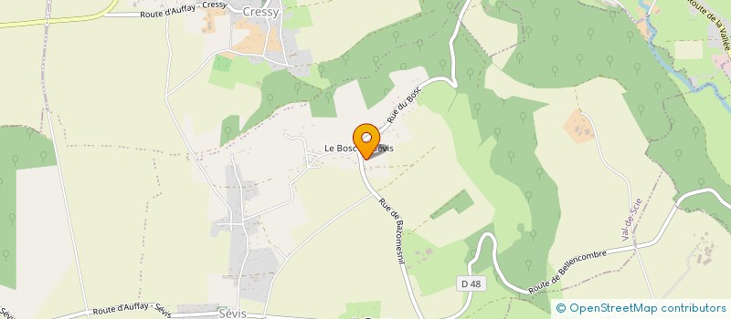 localisation de l'entreprise SOC RAVERA NORMANDIE CAOUTCHOUC à VAL-DE-SCIE