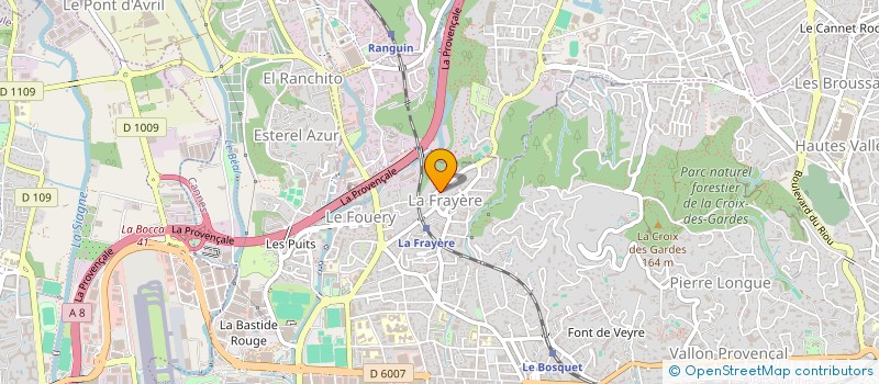 localisation de l'entreprise SOC RDV à CANNES
