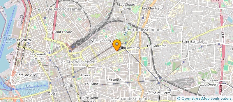localisation de l'entreprise SOC REALISATION ELECTRIQUE INDUSTRIELLE à MARSEILLE