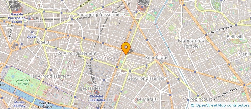 localisation de l'entreprise SOC REBESTHER  PARIS