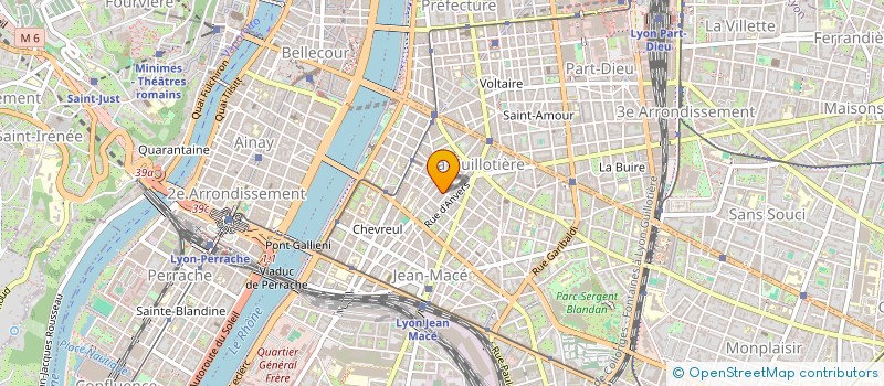 localisation de l'entreprise SOC RECEPTEURS SATELLITAIRES  LYON