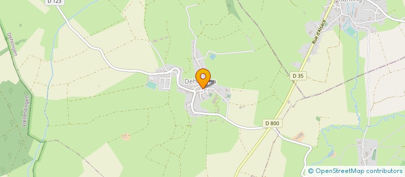 localisation de l'entreprise SOC RECHERCHE ARCHEOLOGIQUE ALSACE BOSSU à DEHLINGEN