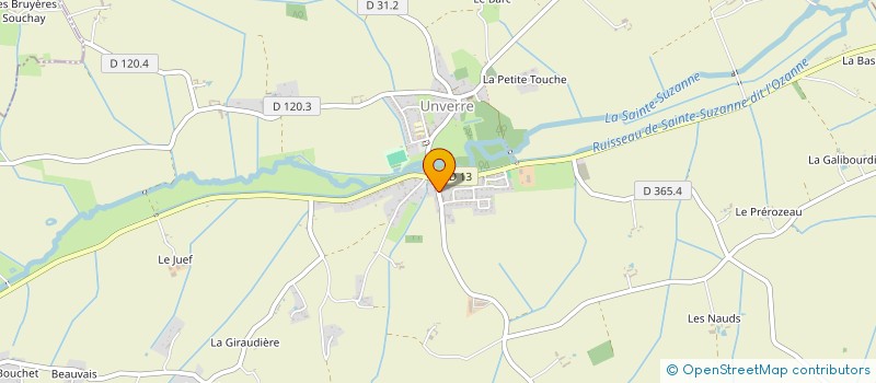 localisation de l'entreprise SOC RECHERCHE TECHNIQUES DE POINTES à UNVERRE
