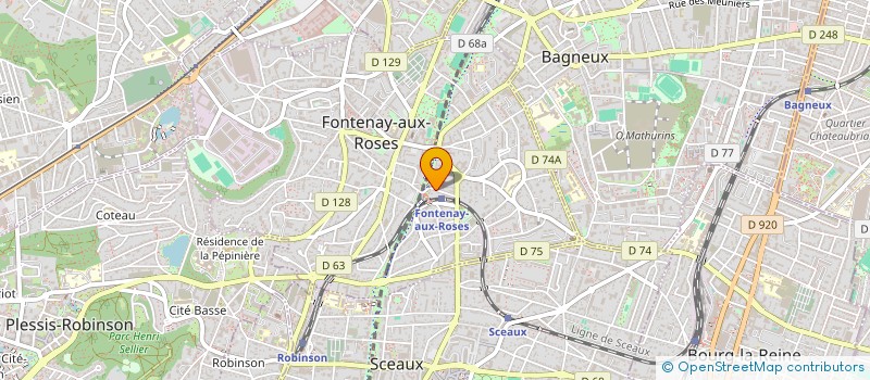 localisation de l'entreprise SOC RECHERCHES DE MODELES ET SIMULATION à FONTENAY AUX ROSES