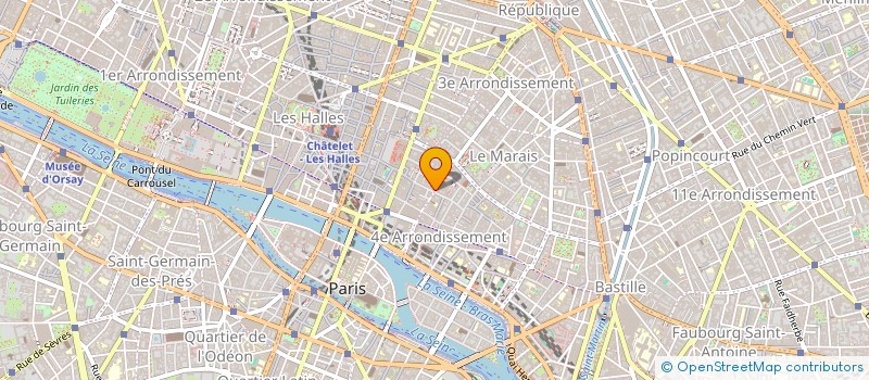 localisation de l'entreprise SOC RED à PARIS