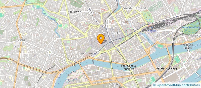 localisation de l'entreprise SOC REDACTEURS NVEL HEBDO B LO à NANTES