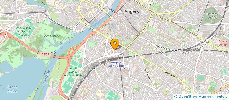 localisation de l'entreprise SOC REG COMMERCIALE ET IMMOBILIERE à ANGERS