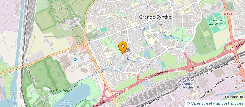 localisation de l'entreprise SOC REG TRANSPORTS ET TERRASSEMENT à GRANDE-SYNTHE