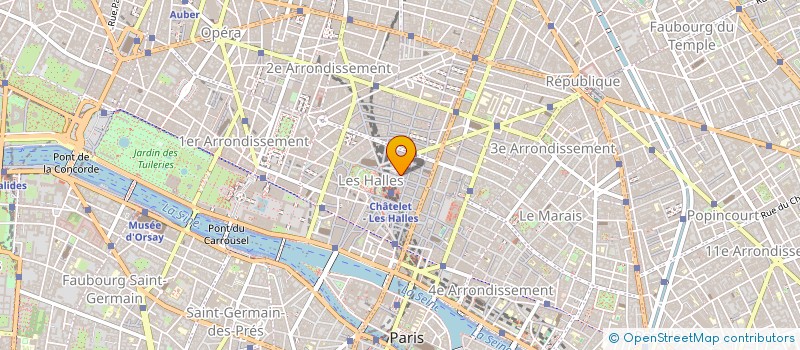 localisation de l'entreprise SOC RENE ET MICHEL MARIN à PARIS