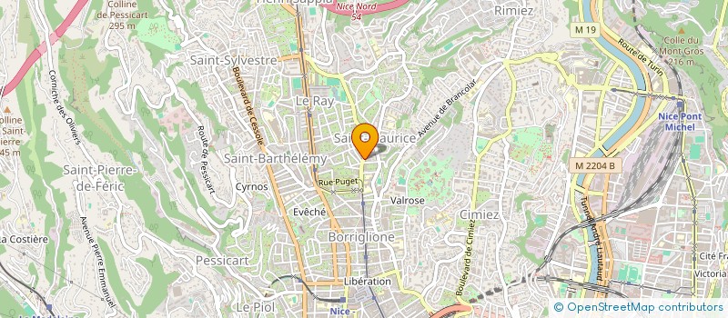 localisation de l'entreprise SOC RENOV'JARDINS à NICE
