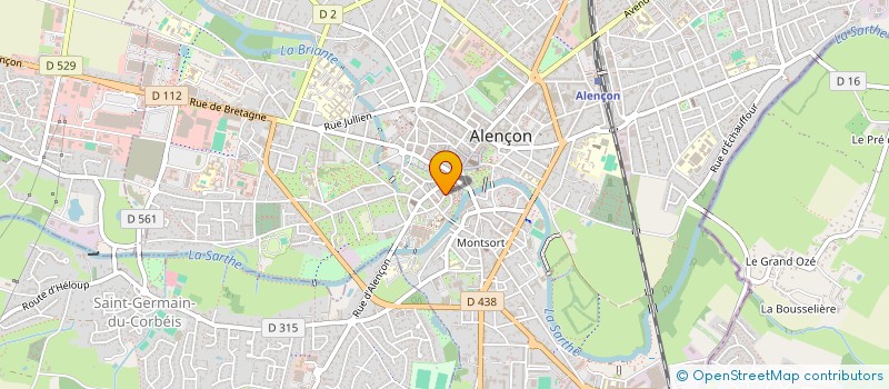 localisation de l'entreprise SOC RENOVAT GALLAND VENTES IMMOBILIERES à ALENCON