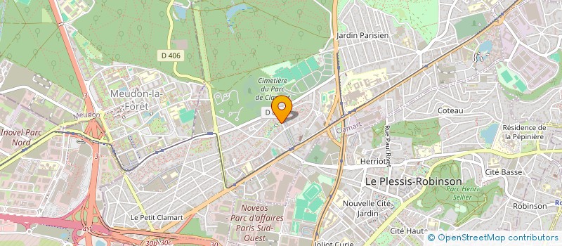 localisation de l'entreprise SOC RENOVATION IMMO ET CIAL à CLAMART