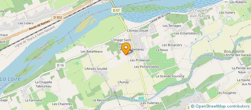 localisation de l'entreprise SOC REPARATION MAINTENANCE INDUST à CINQ-MARS-LA-PILE