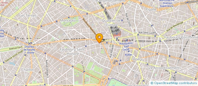 localisation de l'entreprise SOC REPRES INDUST ET CIE à PARIS