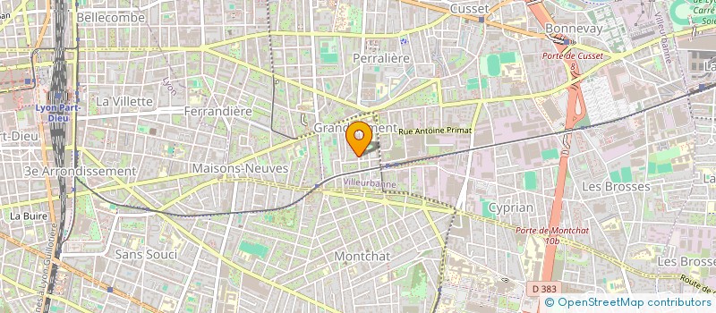 localisation de l'entreprise SOC REPRESENTATION PRODUITS ALIMENTAIRES à VILLEURBANNE