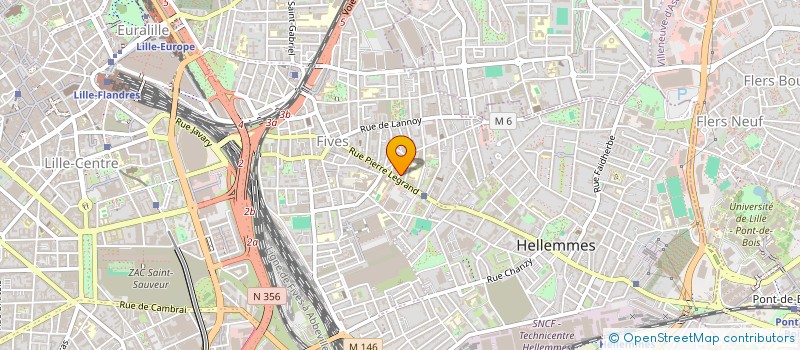 localisation de l'entreprise SOC REPRESENTATION VENTE MATERIEL INDUST à LILLE