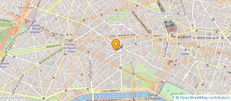 localisation de l'entreprise SOC REPROGRAS SECRET ELYSEE COPIES à PARIS