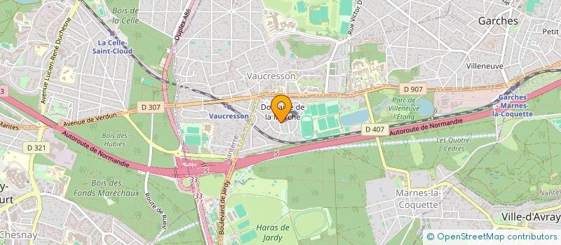 localisation de l'entreprise SOC RESTAURANTS DU STADE FRANC à MARNES-LA-COQUETTE